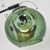 Ripoll Boule lumineuse, Lampadaire Bleu, Or, Vert, 5 lumières