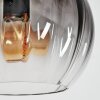 Koyoto Boule lumineuse, Lampadaire Clair, Fumé, 5 lumières