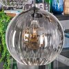 Koyoto Suspension, Boule lumineuse, Suspension Ambre, Clair, Fumé, 5 lumières