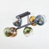 Koyoto Plafonnier, Boule lumineuse 21 cm Bleu, Or, Vert, Clair, 6 lumières