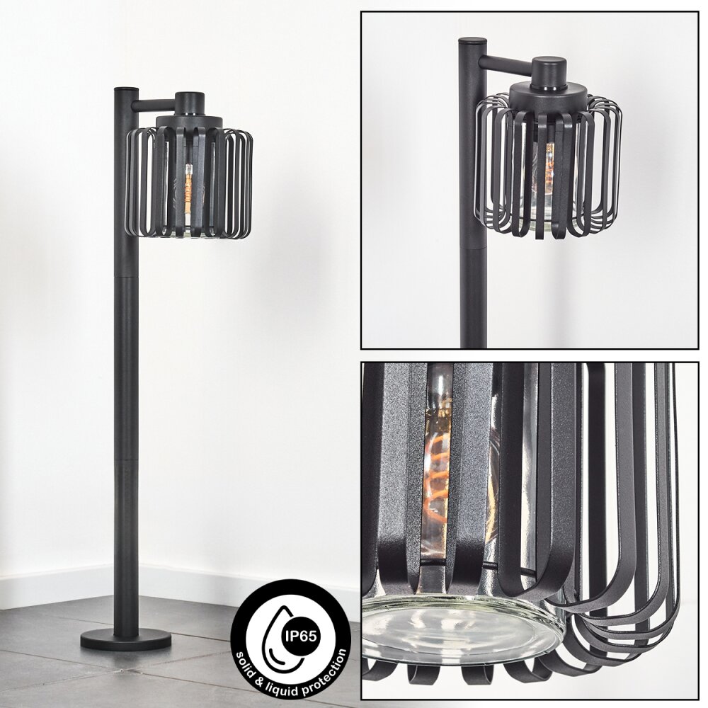 Horil Luminaire extérieur, Eclairage de chemin Noir, 1 lumière main product photo