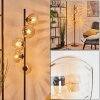 Koyoto Boule lumineuse, Lampadaire Ambre, Clair, 5 lumières