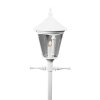 Lampadaire extérieur Konstsmide Virgo Blanc, 1 lumière