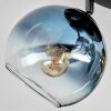 Koyoto Plafonnier, Boule lumineuse Bleu, Or, Vert, Clair, Fumé, 4 lumières