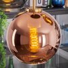 Koyoto Suspension, Boule lumineuse, Suspension Or, Noir, 5 lumières