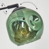 Ripoll Boule lumineuse, Lampadaire Bleu, Vert, Cuivré, 3 lumières