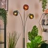 Ripoll Boule lumineuse, Lampadaire Bleu, Vert, Cuivré, 3 lumières