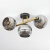 Ripoll Plafonnier, Boule lumineuse Or, Noir, 3 lumières