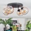 Koyoto Plafonnier, Boule lumineuse Ambre, Clair, 4 lumières