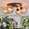 Koyoto Plafonnier, Boule lumineuse Ambre, Clair, 4 lumières