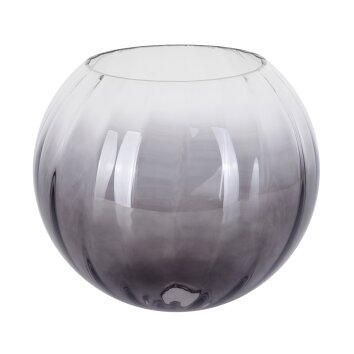 Abat-jour en verre  Koyoto Verre de rechange, pièce de rechange 25 cm Clair, Fumé