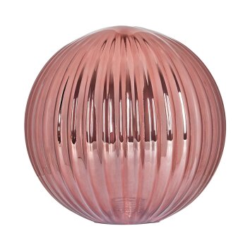 Abat-jour en verre  Bernado Verre de rechange, pièce de rechange Cuivré