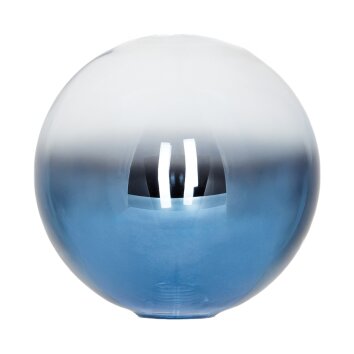 Abat-jour en verre  Bernado Verre de rechange, pièce de rechange Bleu, Clair