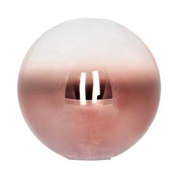 Abat-jour en verre  Bernado Verre de rechange, pièce de rechange Clair, Cuivré