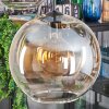 Koyoto Suspension, Boule lumineuse, Suspension 45 cm Ambre, Clair, Fumé, 5 lumières