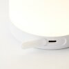 Aro Lampe à poser Luminaires Brilliant LED Blanc, 1 lumière