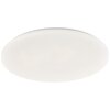 Kieran Plafonnier Luminaires Brilliant LED Blanc, 1 lumière, Télécommandes