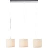 Teddy Suspension Luminaires Brilliant Blanc, 3 lumières