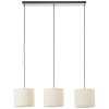 Teddy Suspension Luminaires Brilliant Blanc, 3 lumières