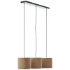Tony Suspension Luminaires Brilliant Noir, 3 lumières
