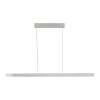 Square Suspension Luminaires Paul Neuhaus LED Argenté, 6 lumières