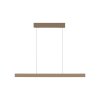 Square Suspension Luminaires Paul Neuhaus LED Bronze, 6 lumières