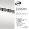 Lift Suspension Luminaires Paul Neuhaus LED Anthracite, 3 lumières