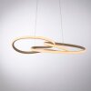 TWIST Suspension Luminaires Paul Neuhaus LED Sable, 1 lumière