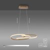 TWIST Suspension Luminaires Paul Neuhaus LED Sable, 1 lumière