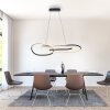 TWIST Suspension Luminaires Paul Neuhaus LED Noir, 1 lumière