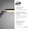 SAMSKY Lampe à poser Luminaires Paul Neuhaus LED Gris, 1 lumière