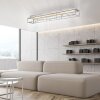 SKINA Plafonnier Luminaires Paul Neuhaus LED Argenté, 1 lumière, Télécommandes