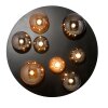 POPSICLE Plafonnier Luminaires Paul Neuhaus LED Noir, 8 lumières