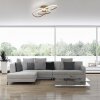 TWIST Plafonnier Luminaires Paul Neuhaus LED Sable, 1 lumière