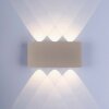 CARLO Applique murale Luminaires Paul Neuhaus LED Sable, 6 lumières