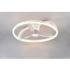 mit Ventilateur de plafond lumineux Luminaires Reality LED Blanc, 1 lumière, Télécommandes