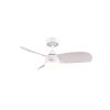 mit Ventilateur de plafond lumineux Luminaires Reality LED Blanc, 1 lumière, Télécommandes