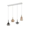 Aldea Suspension Luminaires Trio Blanc, 4 lumières