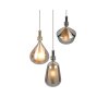 Aldea Suspension Luminaires Trio Blanc, 3 lumières
