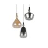 Aldea Suspension Luminaires Trio Blanc, 3 lumières