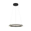 Amador Suspension Luminaires Trio LED Noir, 1 lumière
