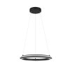 Amador Suspension Luminaires Trio LED Noir, 1 lumière
