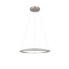 Amador Suspension Luminaires Trio LED Nickel mat, 1 lumière