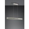 Arcola Suspension Luminaires Trio LED Nickel mat, 1 lumière