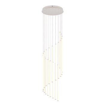 Baxter Suspension Luminaires Trio LED Gris, 1 lumière