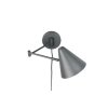 Cosima Applique murale Luminaires Trio Anthracite, 1 lumière