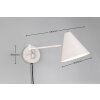 Cosima Applique murale Luminaires Trio Gris, 1 lumière