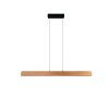 EDGEWOOD Suspension Luminaires Trio LED Bois clair, 1 lumière