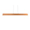 EDGEWOOD Suspension Luminaires Trio LED Bois clair, 1 lumière