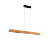 EDGEWOOD Suspension Luminaires Trio LED Bois clair, 1 lumière